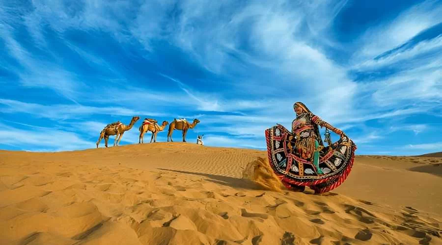 jaisalmer khuri sand dunes